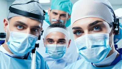 Digital marketing illustration for plastic surgeons